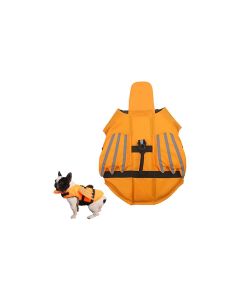 Dog Life Jacket Wings Pet Life Vest Adjustable Dog Flotation Swim Vest Blue - 2XL
