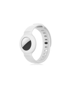 Silicone Airtag Wristband Green