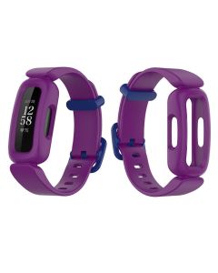 2Pcs For Fitbit Ace 3 Replacement Wristband Silicone Watch Straps Pink