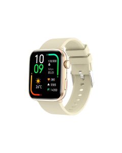 Smart Watch 1.85-Inch Fitness Watch with Heart Rate Noninvasive Blood Sugar Monitor HRV Detection Body Temperature SOS Call Activity Tracker-Pink