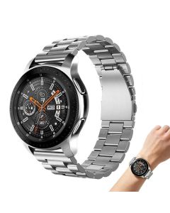 Stainless Steel Replacement Band for Samsung Gear S3 Strap-Silver 20mm