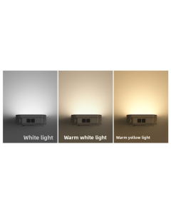 Solar Camping Light, 3-Level Color Temperature Adjustment, Waterproof Long-Lasting Outdoor Emergency Mood Light - White