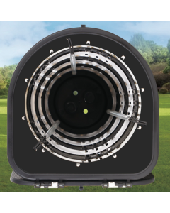 Outdoor Foldable Portable Toilet, Emergency Toilet Seat, Portable Camping Toilet Stool with Height Adjustment - Black