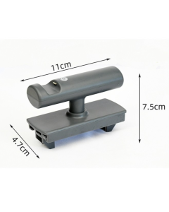Multi-Function Jar Opener, Adjustable Non-Slip Lid Opener for 20mm-100mm Caps, ABS & Stainless Steel, Easy to Use - Green