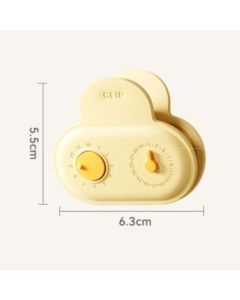 5PCS Cloud Magnetic Sealing Clips with Date Markers, Dual-Use Food Bag Sealer & Fridge Magnets