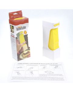 One Click Butter Cutter Dispenser, Household Cheese Slicer, Plastic Butter Cutting Tool for Toast Baking
