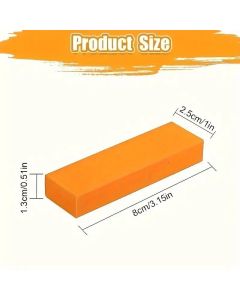 3-Pack - Stainless Steel Rust Cleaning Eraser, Multi-Purpose Stain Remover Block for Kitchen Limescale & Rust - Blue