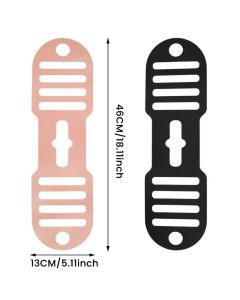 Silicone Pot Lid Fastening Strap, Portable Anti-Spill Lid Holder Strap for Casseroles and Stew Pots—Pink