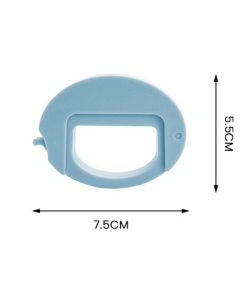 Magnetic Food Sealing Clip 3-Pack, Multi-Purpose Snack Moisture-Proof Bag Clips for Home Storage—White