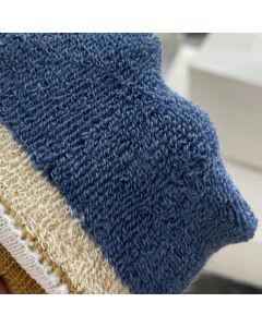 5 Pairs Men Color Block Terry Crew Socks, Thick Warm Minimalist Business Cotton Socks For Autumn Winter