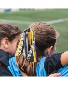 World Cup Soccer Cheerleader Ribbon Hair Tie
