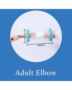 Adult Elbow Waterproof Cast Cover Shower Bandage Protector Broken Elbow Joint Wound Bath Sleeve