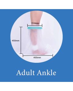 Adult Ankle Waterproof Cast Cover Shower Bandage Protector Broken Foot Ankle Wound Bath Sleeve