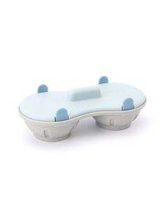 Microwave Egg Poacher – Egg Steamer Cooking Tool – Blue