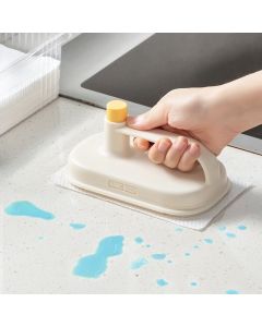 Disposable Kitchen Cleaning Hand Tool with 10Pcs Replacement Wipes Multi Surface Grease Remover Cleaner