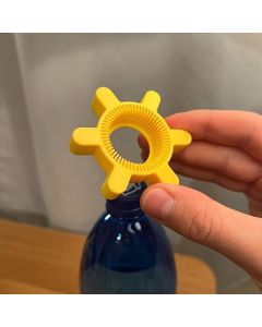 Soda Can Opener Beverage Can Pull Tab Remover Easy Can Opening Tool for Drinks-Yellow