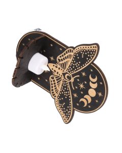 Wooden Candle Holder Hanging Decoration LED Animal Candlestick Crystal Display Stand for Meditation Home Decor