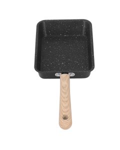 Frying Pan Iron Non Stick Coating Square Thick Multifunction Japanese Omelette Pan for Home Kitchen Tool