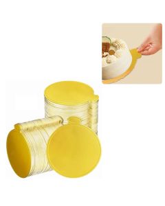 200Pcs Golden Cake Base Board 3.5in Round Cake Pad for Mini Cakes Muffins Cookies Mousse Brownies Cupcakes Pizza