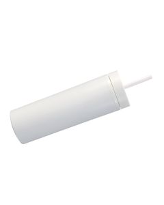 16oz Plastic Tumblers with Lids and Straws Frosting Matte Plastic Drinking Cups for Outdoor Sports White