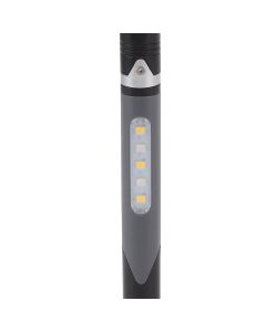 Pen Flashlight USB Charge 3 Light Sources LED Chip Clip Design Widely Used Pen Light Flashlight for Repair Hospital Black