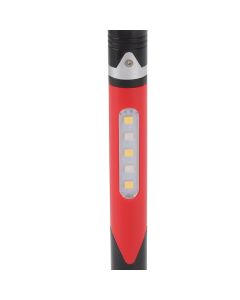 Pen Flashlight USB Charge 3 Light Sources LED Chip Clip Design Widely Used Pen Light Flashlight for Repair Hospital Red