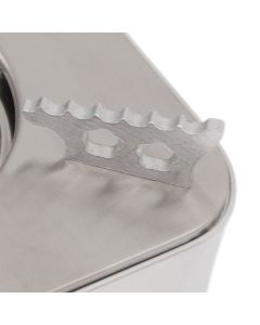 Alcohol Stove Stainless Steel Silver One Piece Design Drawer Structure Spirit Burner for Home Hiking