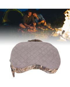 Portable Heating Seat Pad Camouflage 3 Gears Thicken USB Heated Stadium Seat Cushion Pad for Camping Hunting Fishing Reed