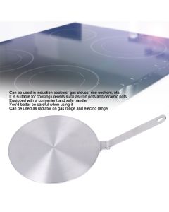 Kitchen Heat Diffuser Stainless Steel With Handle Heat Induction Cooker Plate for Kitchen Type 24