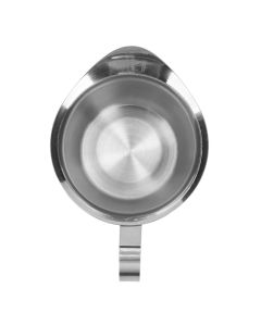 Milk Frothing Pitcher Stainless Steel Ergonomic Milk Frothing Cup Jug Steaming Pitcher for Coffee 8oz