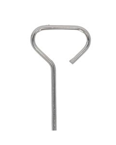 Fryer Skewer Stand Uniform Cooking Rust Resistance Stainless Steel Vertical Skewer Stand for Chicken Meat