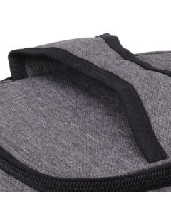USB Heating Insulation Bag Portable Electric Heating Food Container Constant Temperature Heating Bag for Outdoor Light Gray