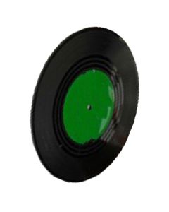 2pcs Record Coasters Retro Funny Unique Recordings Disk Coasters for Drink Bars Coffee