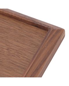 Black Walnut Tray Simple Fashion Serving Tray Serve Tea Fruit Cheese Wine Or Meals Small Rectangle