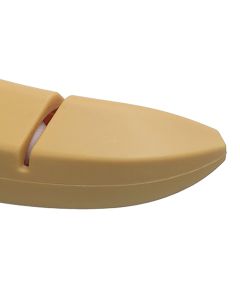 Knife Sharpener 2 Slot Kitchen Knives Sharpen Blade Sharpening Tool Banana Design Decor Yellow Standard