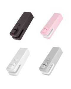 Mini Bag Sealer Rechargeable Heat Sealer Food Bag Sealer for Food Storage Portable 2 in 1 Sealer and Cutter for Plastic Bags
