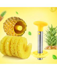 Kitchen Pineapple Corer and Slicing Tool Stainless Steel Pineapple Cutter with Forks for Easy Core Removal Slicing
