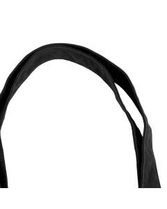 Yoga Tote Bag Large Capacity Portable Yoga Mat Carrier for Office Workout Travel Beach Gym Black