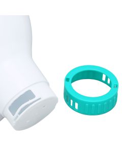 Spa Chemical Dispenser with Thermometer Reusable Lake Blue Swimming Pool Chlorine Tablet Floater