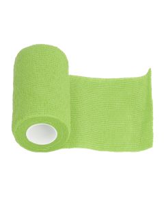 12Pcs Bandage Wrap Natural Latex Elastic Self Adhesive Wrap for Cows Dogs Horses 10cm Green