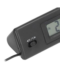 Digital Thermometer Temperature Gauge Thermometer with Waterproof Probe for Vehicle Fish Tank Refrigerator