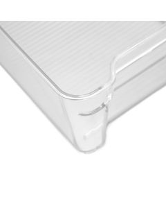Refrigerator Storage Container PET Large Capacity Visual Design Safe Harmless Food Storage BoxSmall