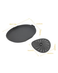 High Temperature Resistant Silicone Pan Food Processor Blade Protector for Vorwerk Thermomix TM5 TM6 TM31
