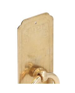 Cabinet Door Handle Chinese Furniture Antique Pattern Pure Copper Cabinet Doors Window Retro HandleLength 10cm