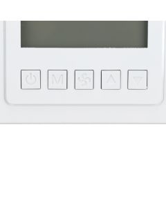 Air Conditioning Thermostat 5℃ To 35℃ ±1℃ High Accuracy Temperature Controller with Large LCD Display for Dining Room