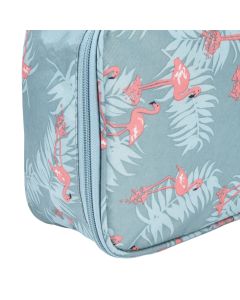 Toiletry Bag Durable Waterproof Nylon Portable Multifunctional Fashionable Design Large Capacity Travel Toiletry BagFlamingo