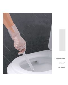 100PCS Disposable TPE Gloves Thicken Transparent Food Grade for Kitchen Baking Cooking CleaningM