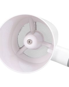 Flour Sieve 2 Using Modes Handheld Electric Cup Shape White Powder Sieve for Home Baking Flour Icing Sugar
