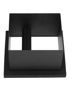 Coffee Knock Box Grounds Disposal Bin Bottomless Embedded Flat Mouth Stainless Steel