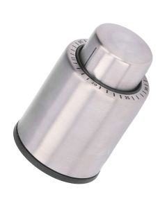 Wine Bottle Vacuum Stoppers Sealer Reusable Preserver Leak Proof Press Type Corks Silver